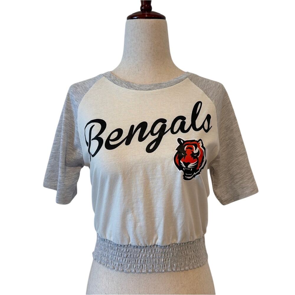 NWT NFL Team Apparel Cincinnati Bengals Raglan T-Shirt, Youth Large 14